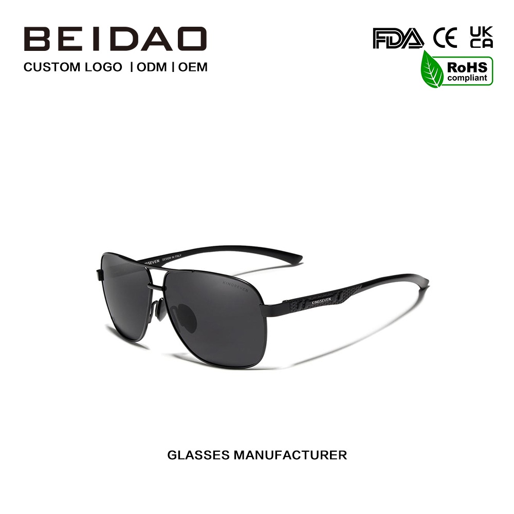 Көзілдірік Ерлерге қолмен жасалған поляризацияланған күннен қорғайтын көзілдірік