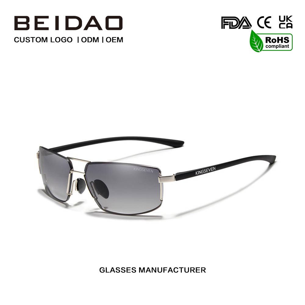 Люкс алюминий поляризацияланған күннен қорғайтын көзілдірік