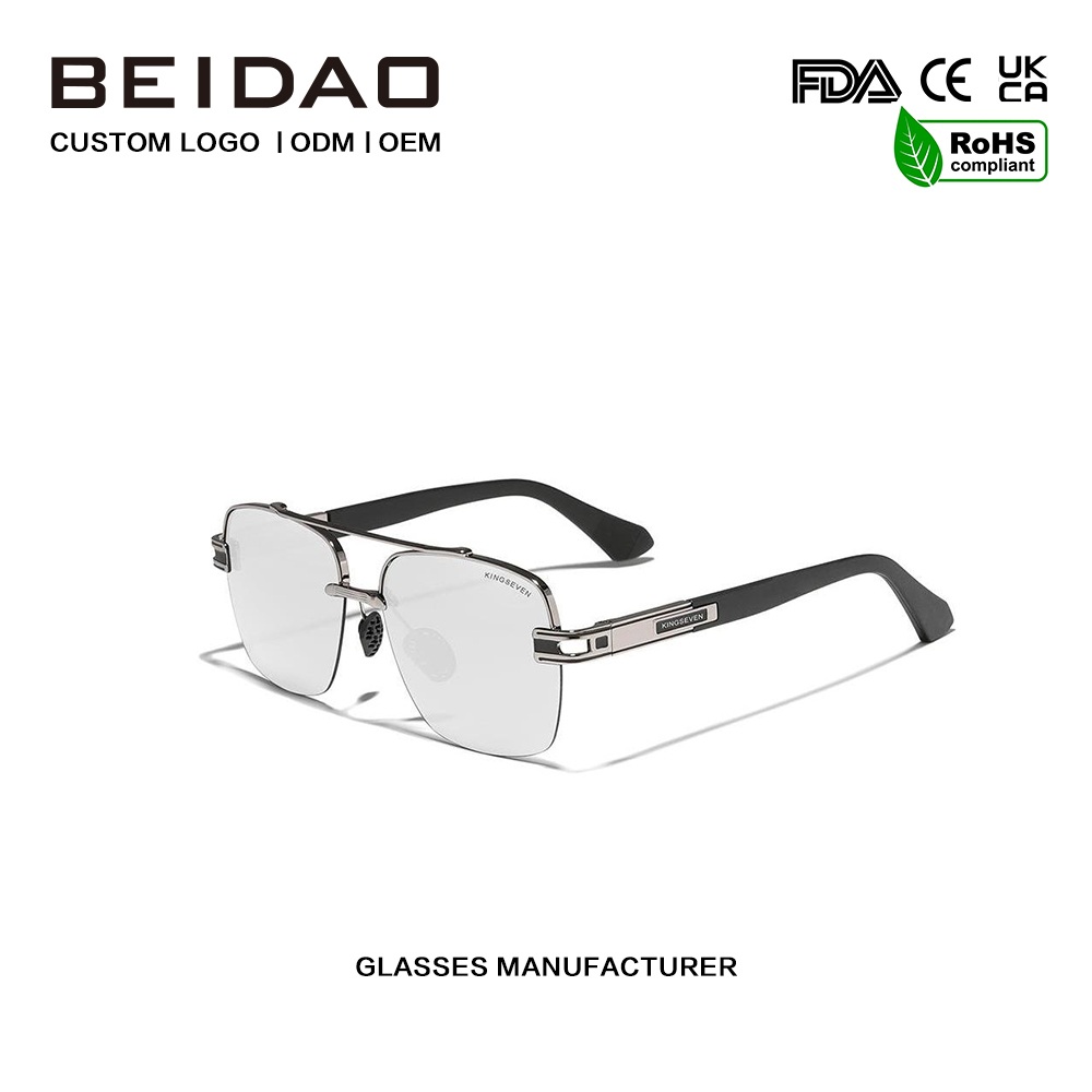 Жаңа дизайндағы түрлі-түсті ретро поляризацияланған күннен қорғайтын көзілдірік