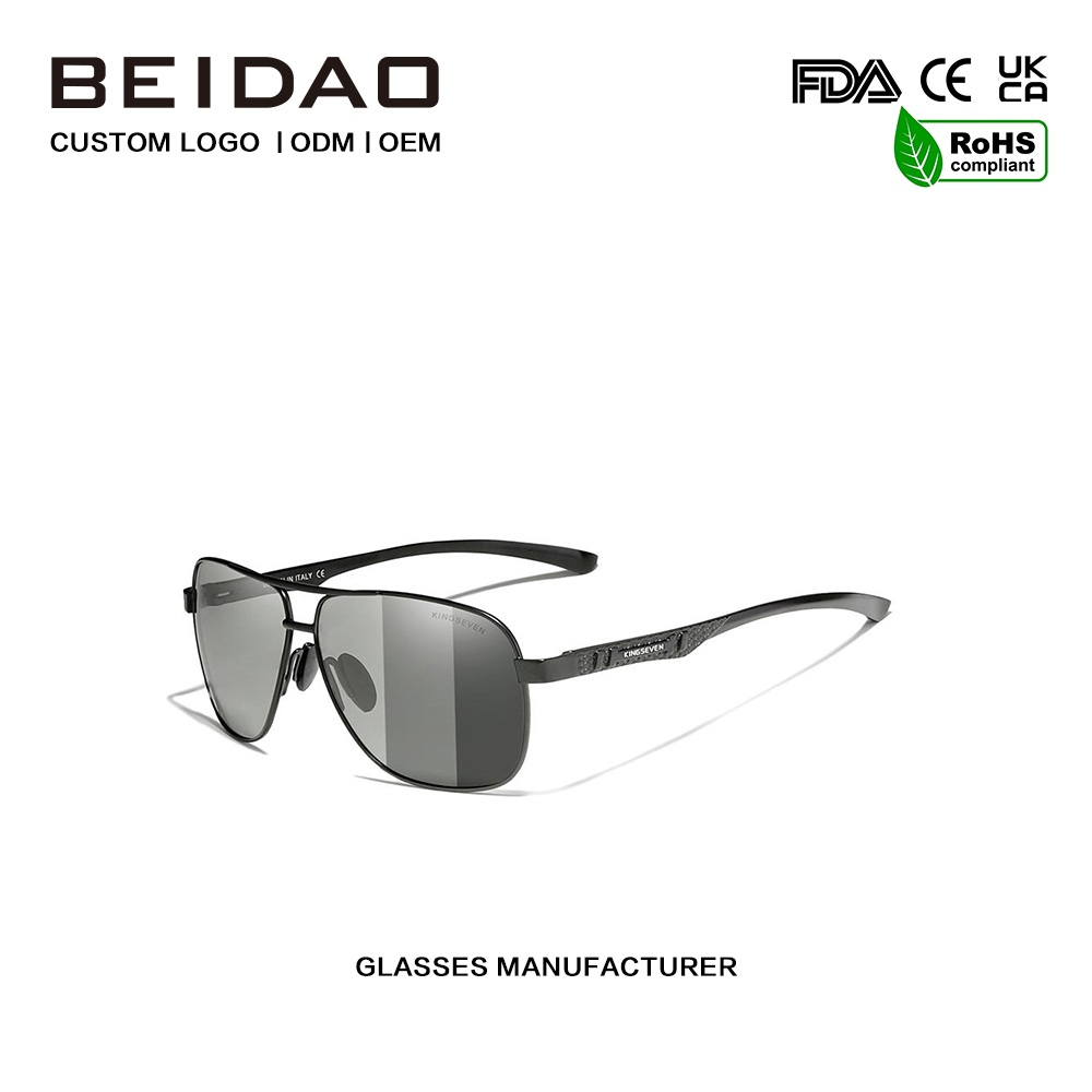 Фотохромды қолдан жасалған поляризацияланған күннен қорғайтын көзілдірік