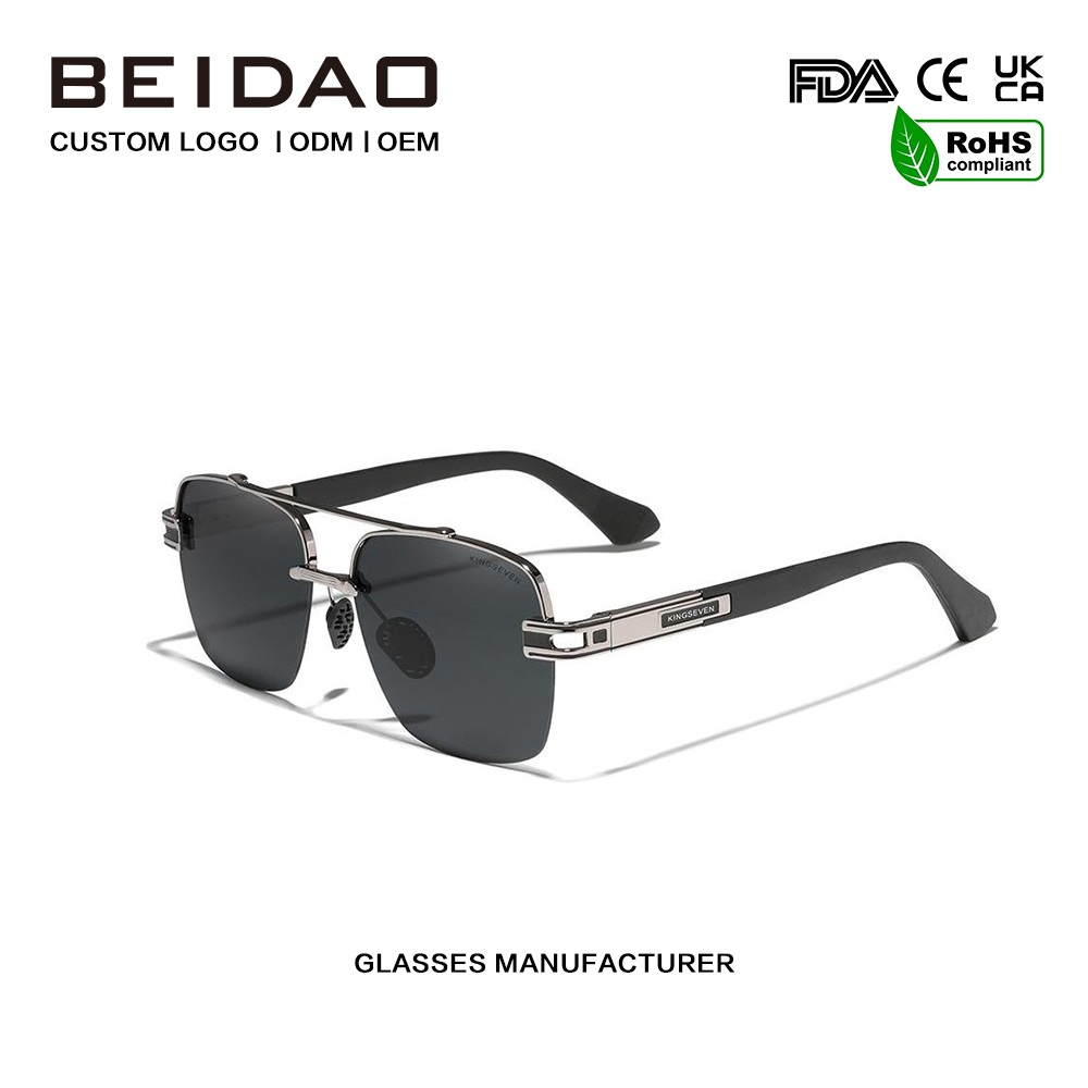 Шаршы реңктер Түрлі-түсті ретро поляризацияланған күннен қорғайтын көзілдірік